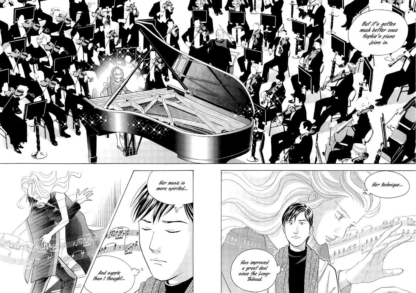 Piano no Mori Chapter 355 page 19