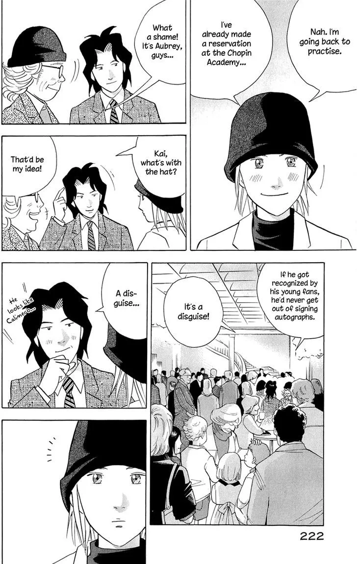 Piano no Mori Chapter 356 page 19