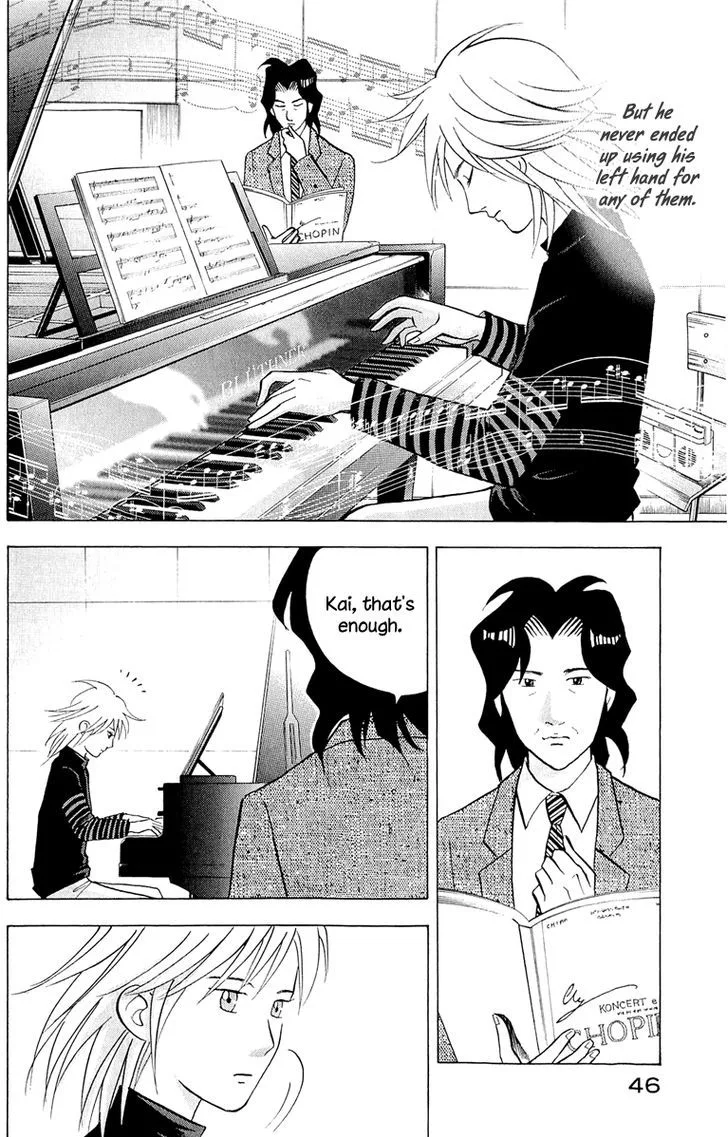 Piano no Mori Chapter 358 page 19