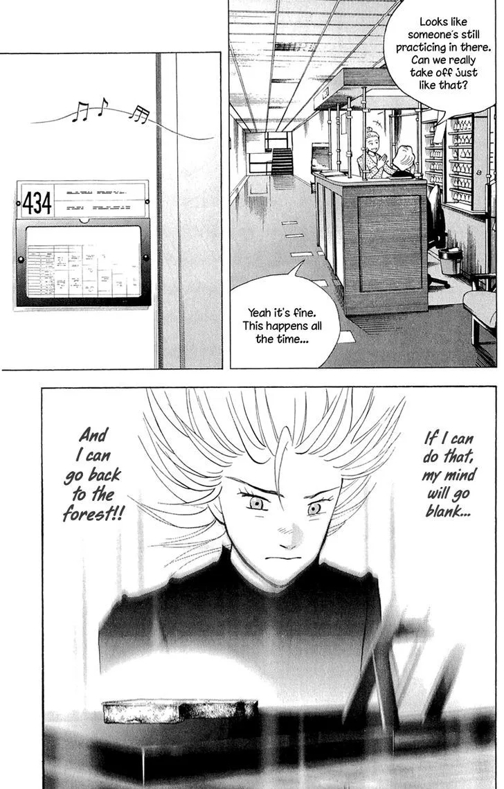 Piano no Mori Chapter 360 page 16
