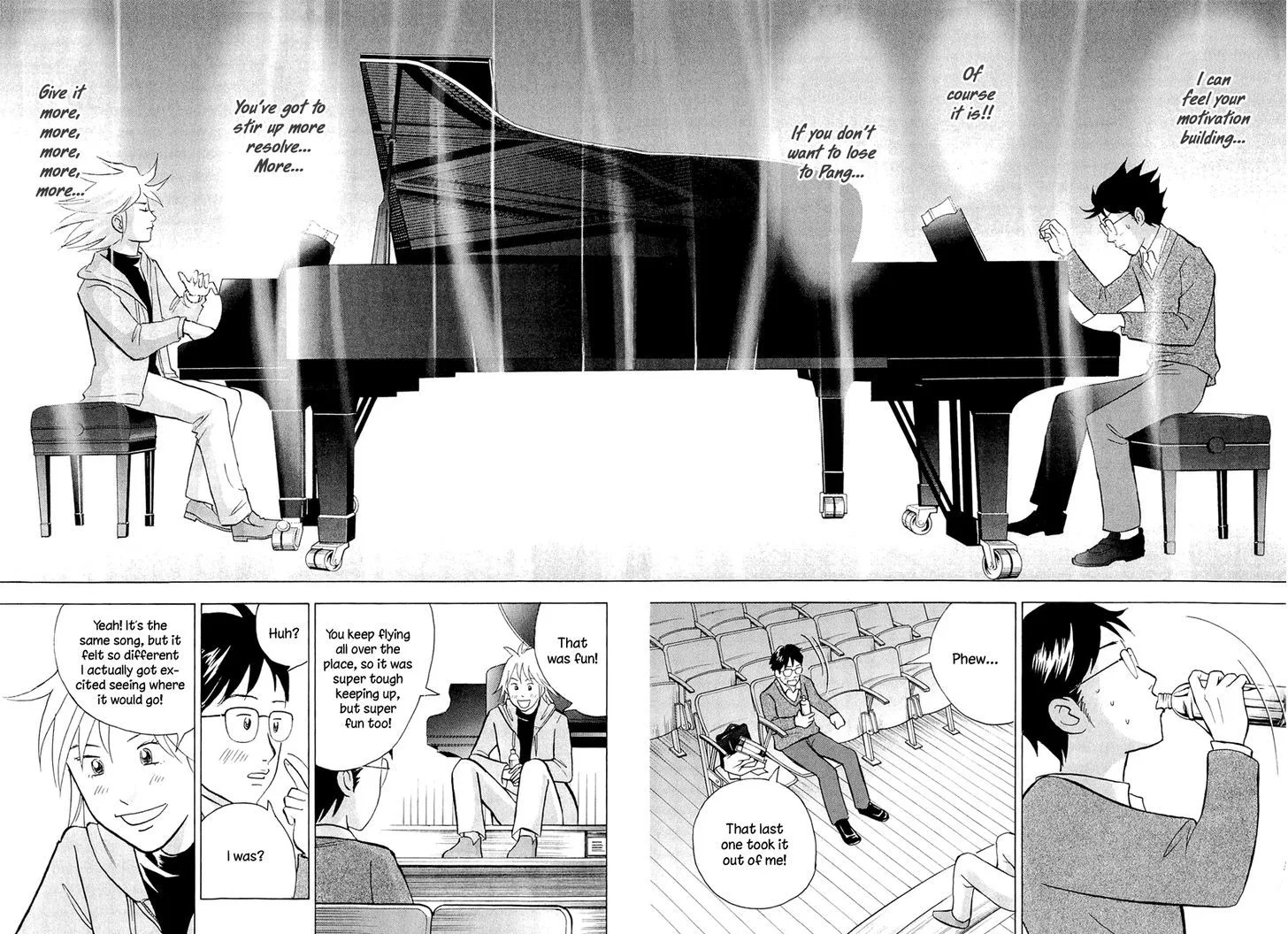 Piano no Mori Chapter 365 page 17