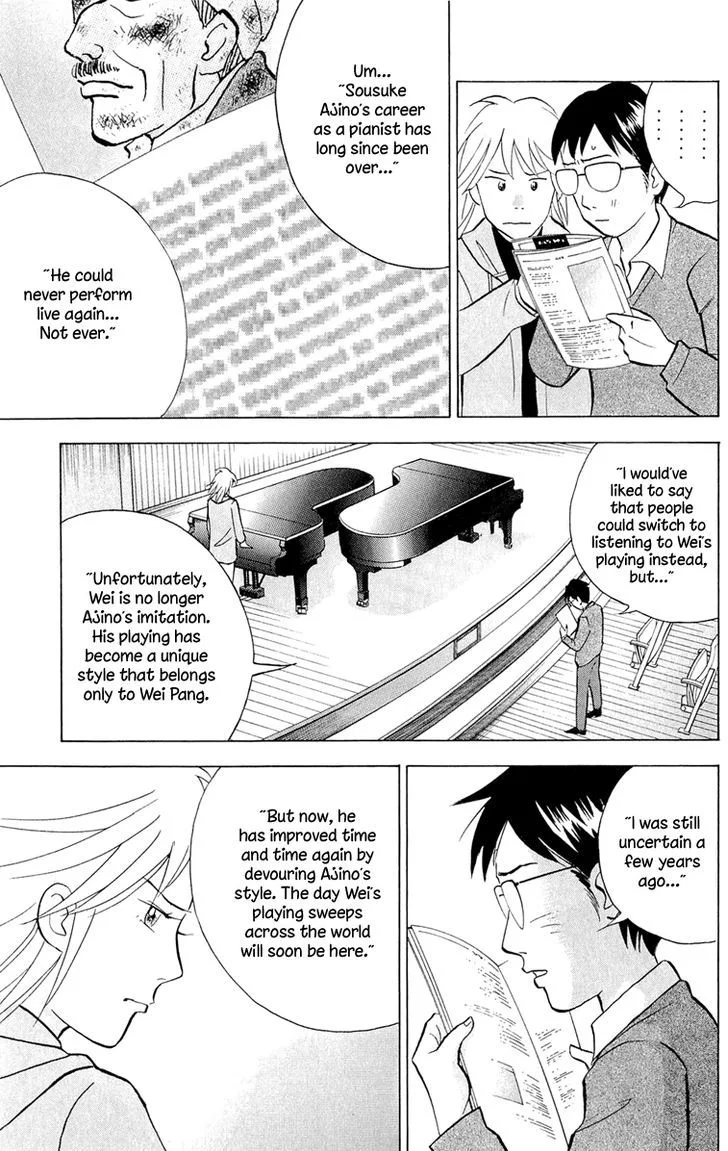 Piano no Mori Chapter 365 page 10
