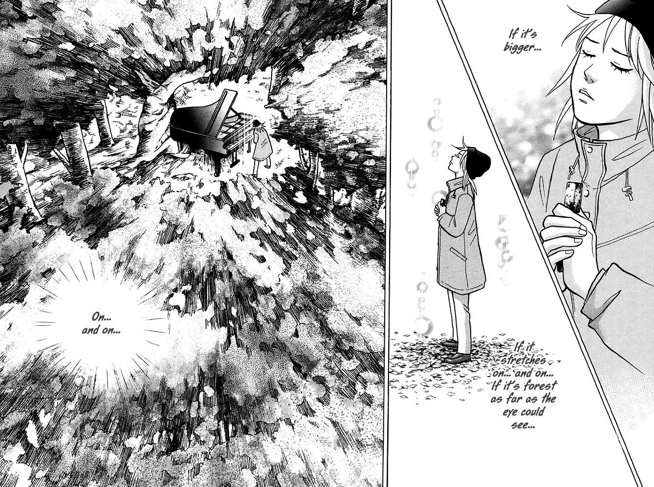 Piano no Mori Chapter 371 page 11