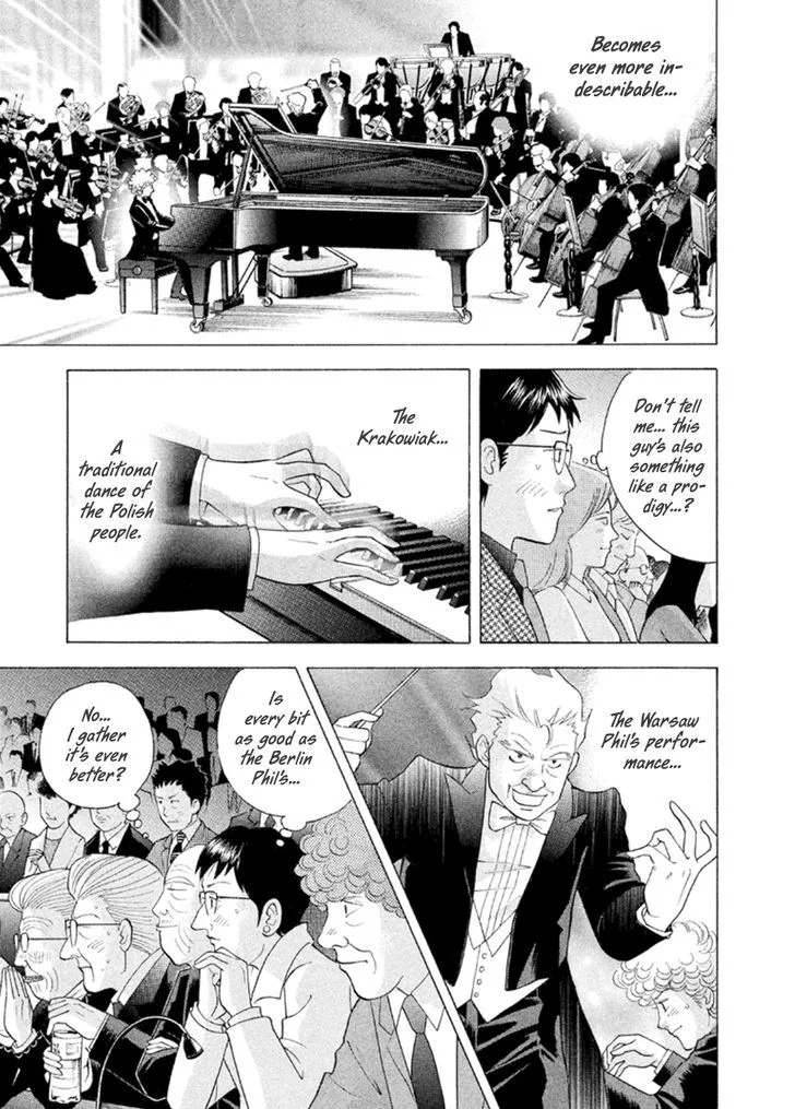 Piano no Mori Chapter 375 page 19