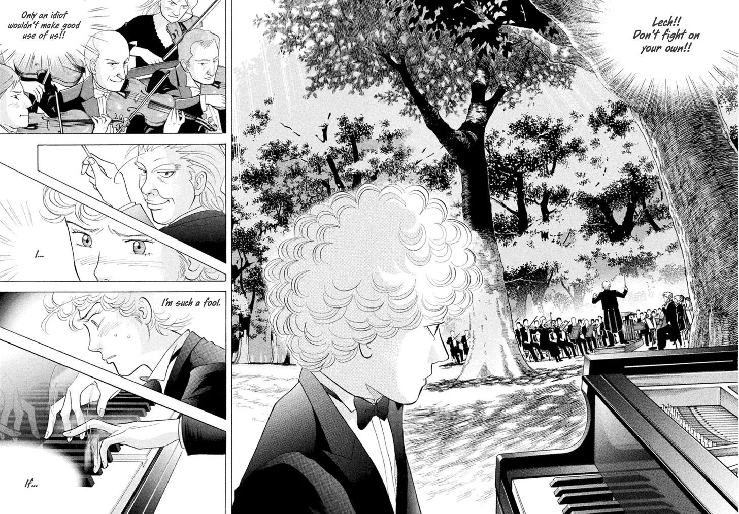 Piano no Mori Chapter 375 page 14