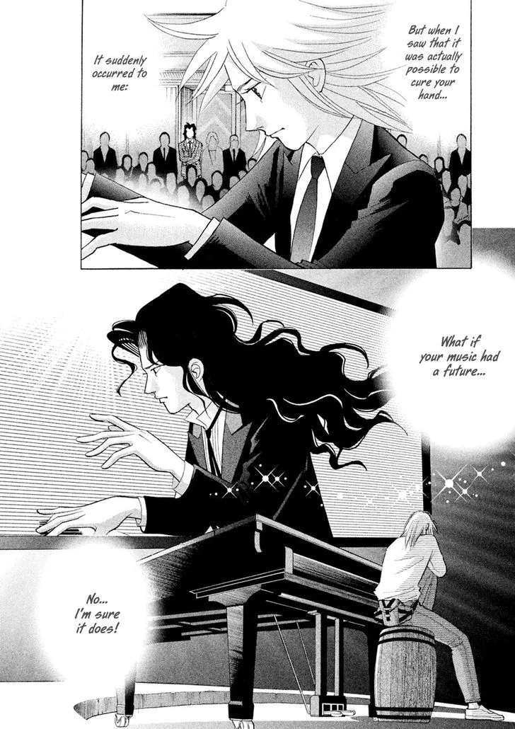 Piano no Mori Chapter 387 page 24