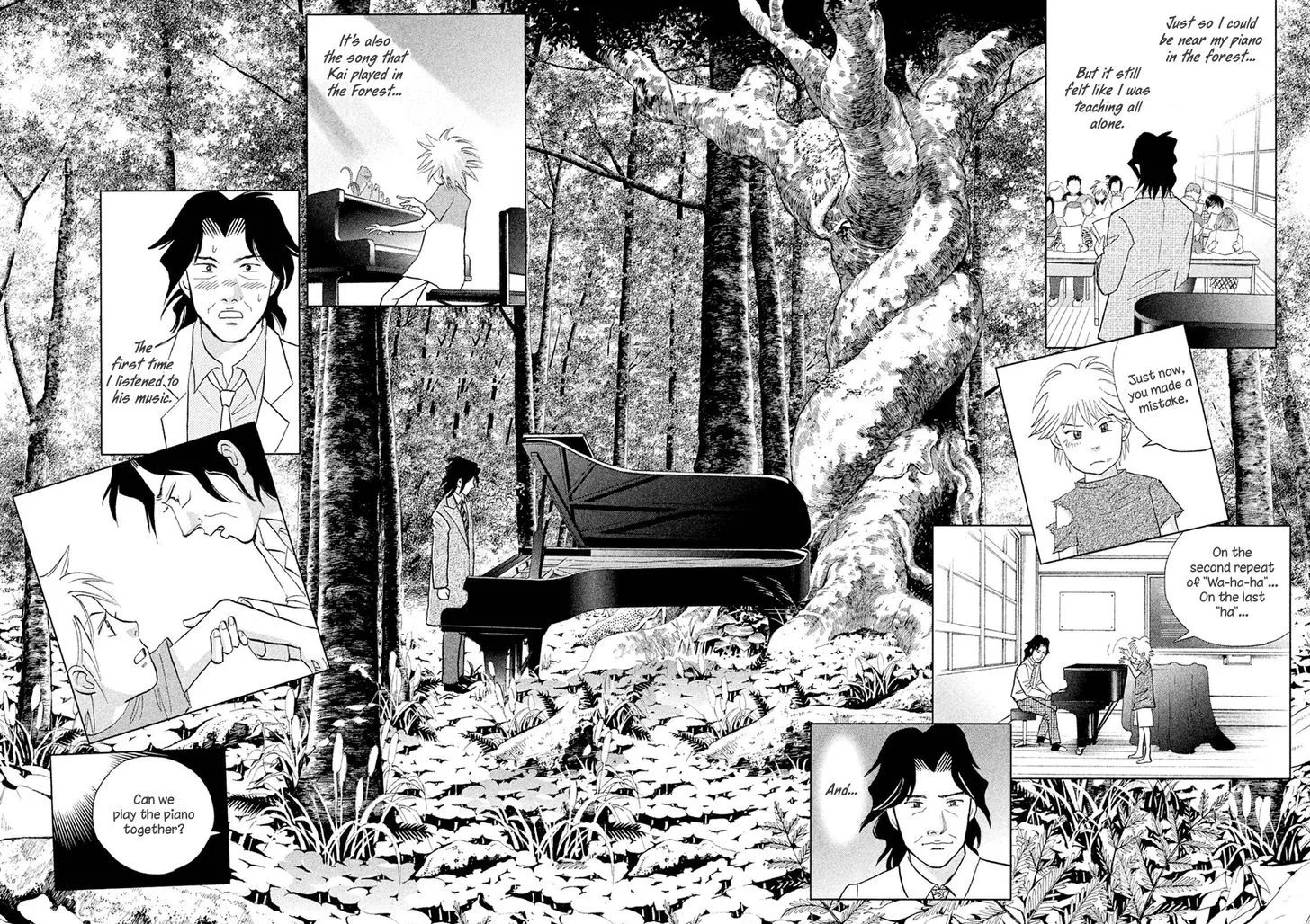 Piano no Mori Chapter 387 page 32