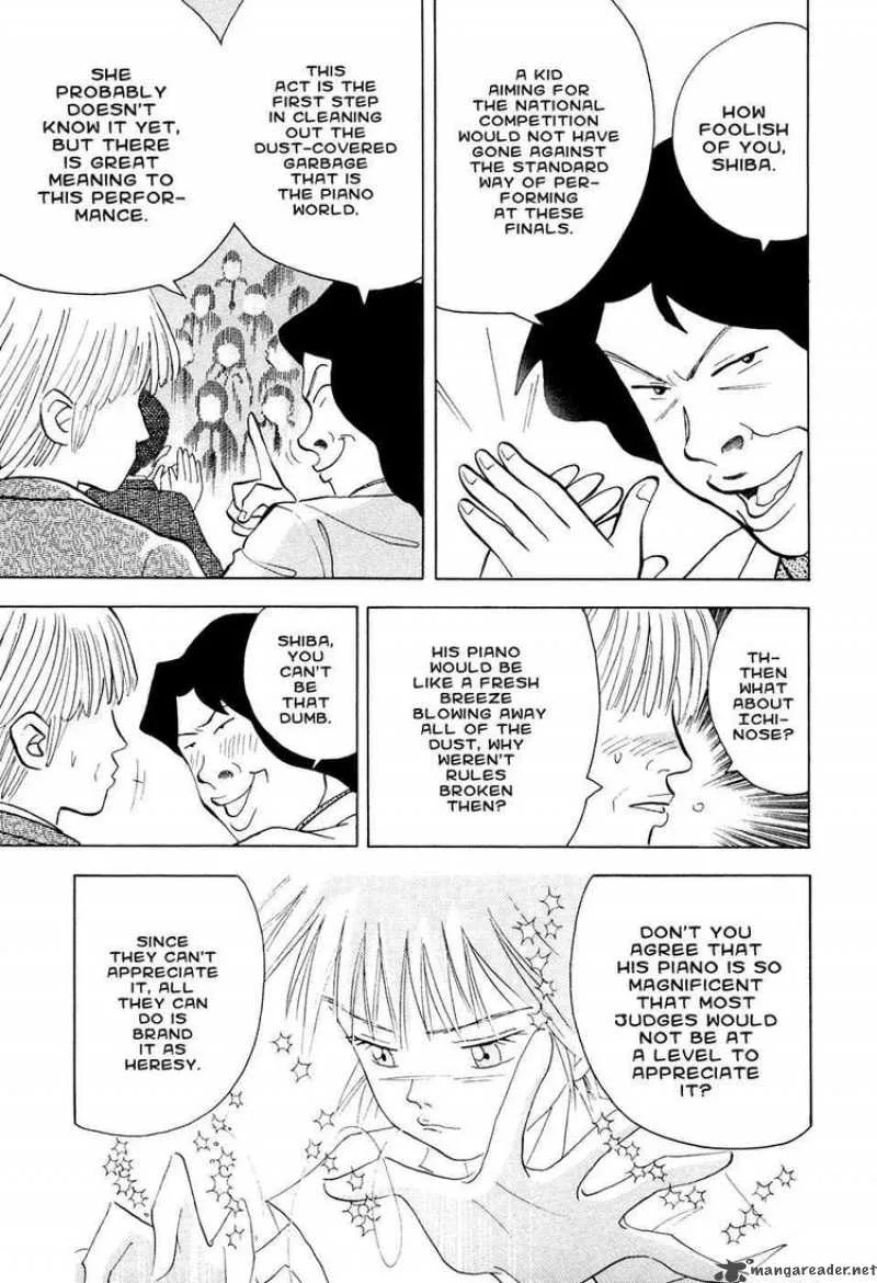 Piano no Mori Chapter 47 page 17