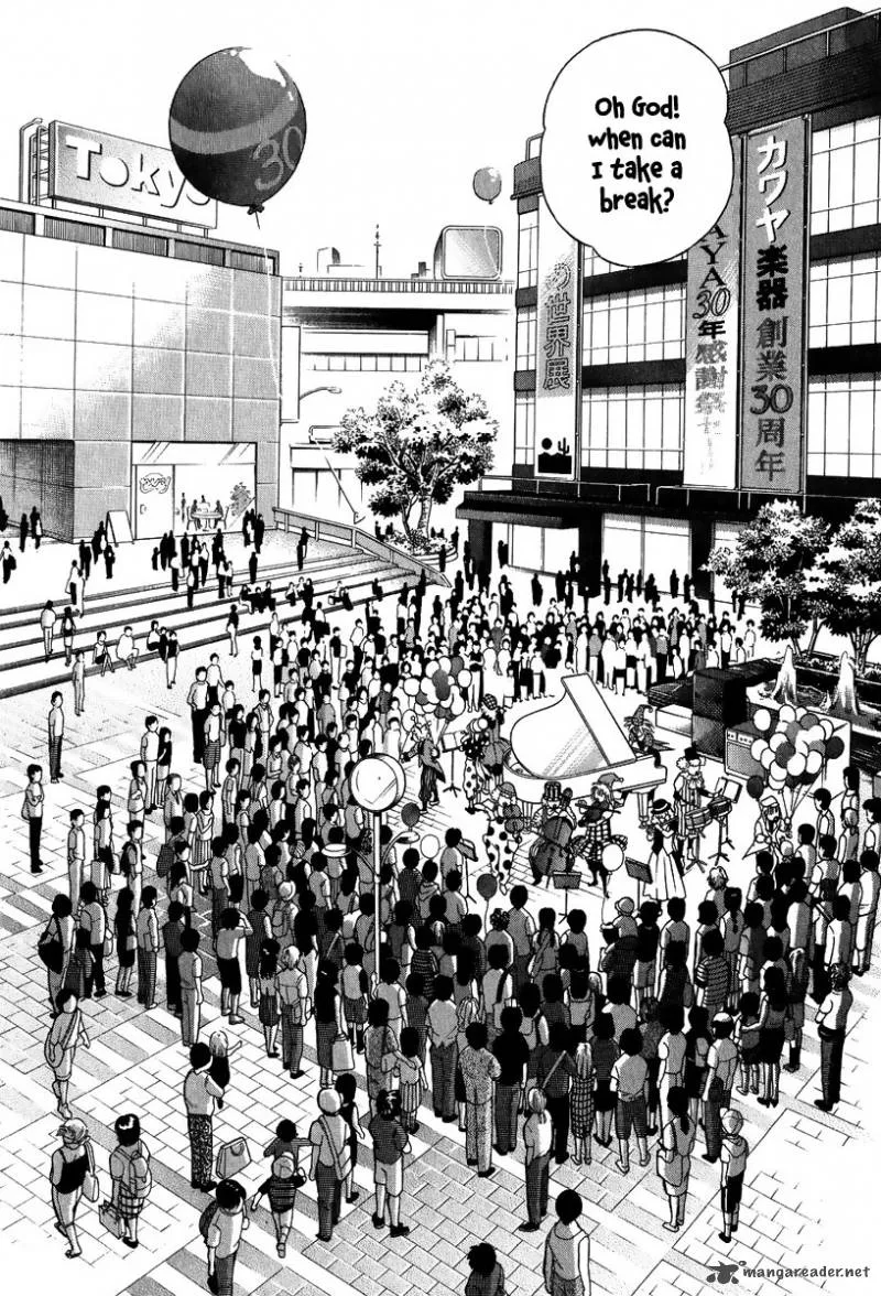 Piano no Mori Chapter 77 page 14