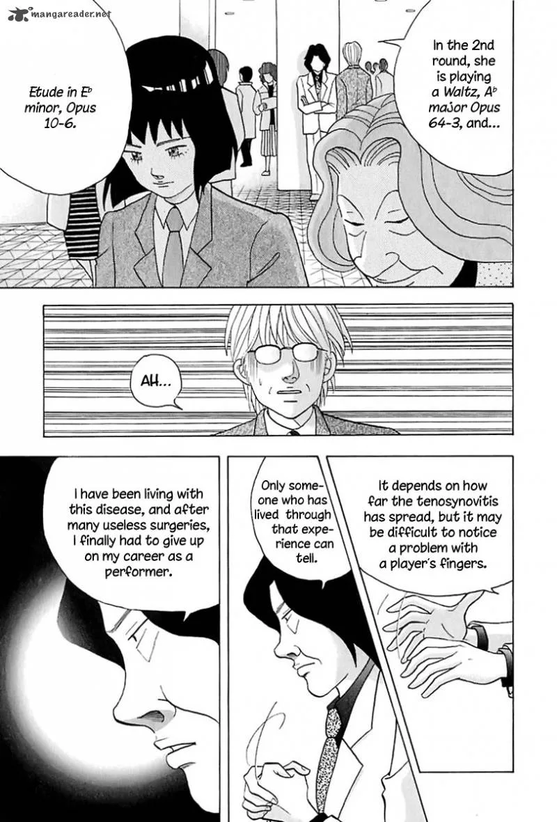 Piano no Mori Chapter 84 page 15