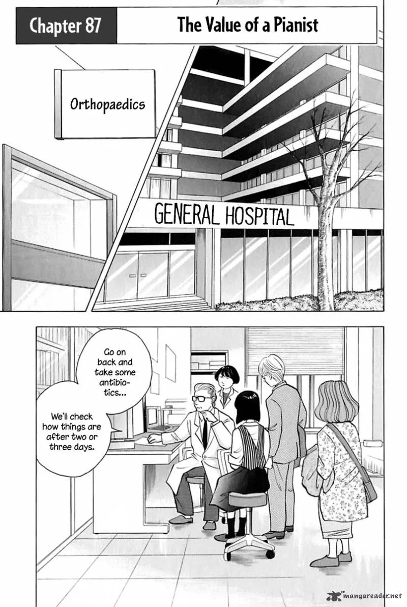 Piano no Mori Chapter 87 page 3