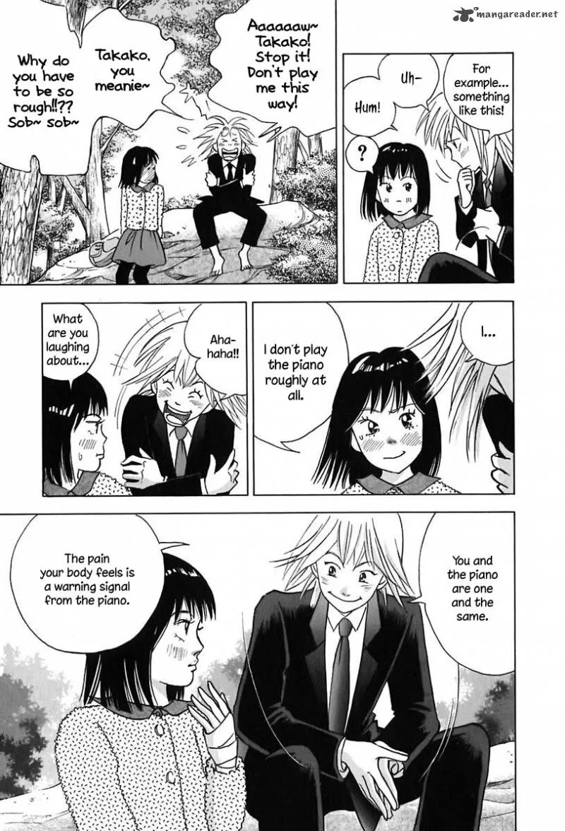 Piano no Mori Chapter 94 page 12
