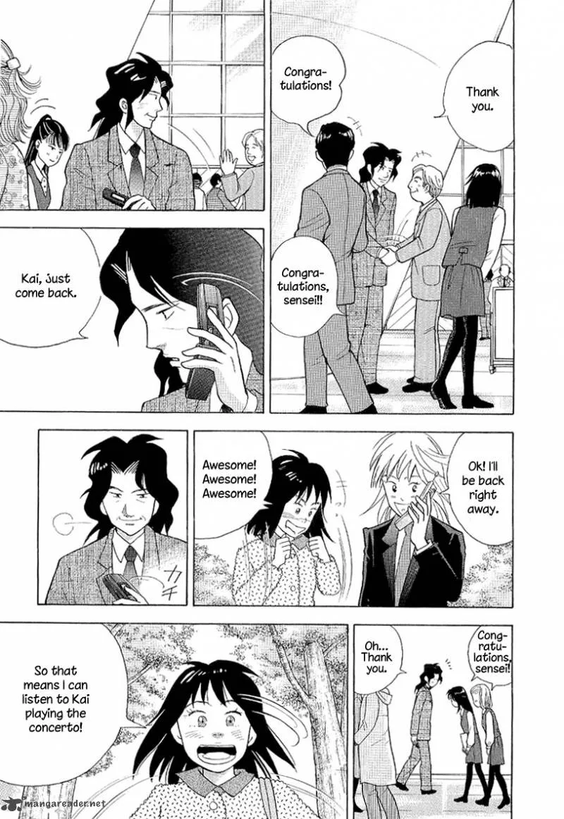 Piano no Mori Chapter 95 page 17