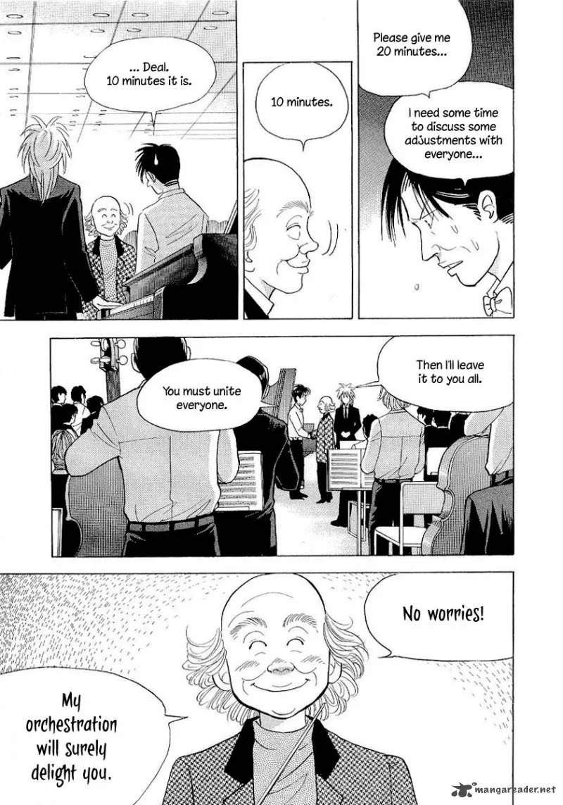 Piano no Mori Chapter 96 page 17