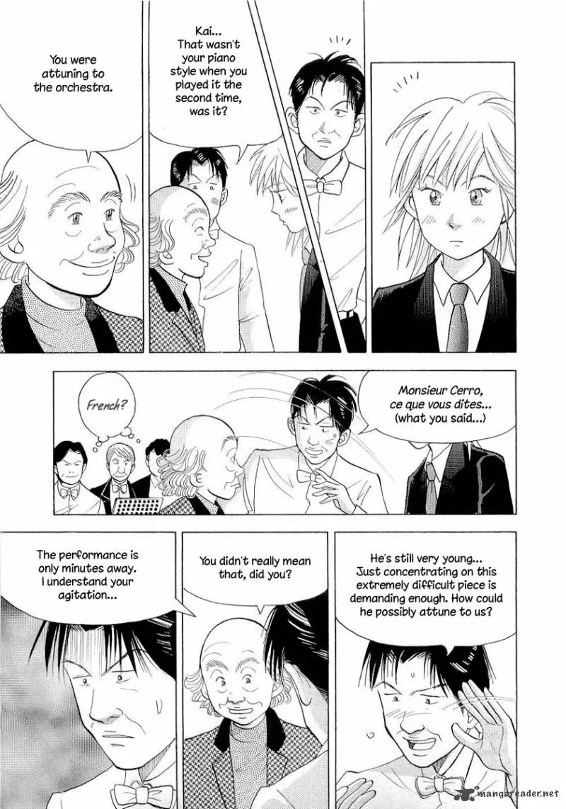 Piano no Mori Chapter 96 page 15