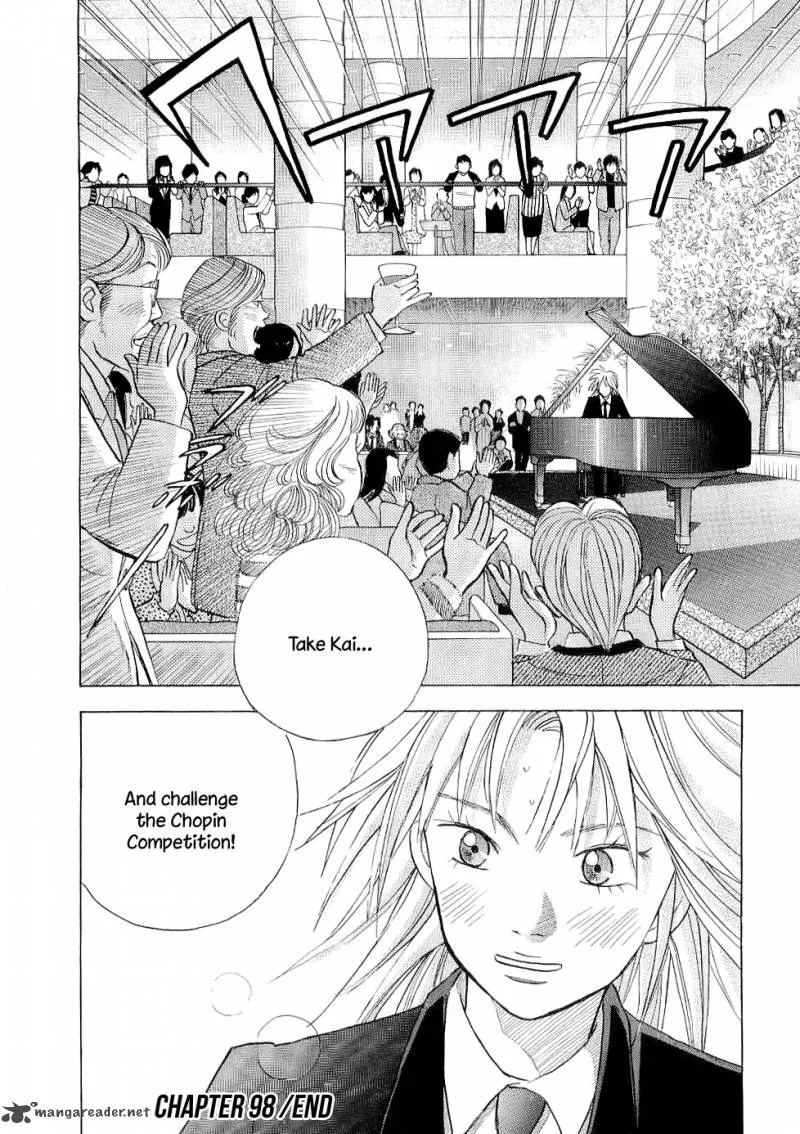 Piano no Mori Chapter 98 page 19