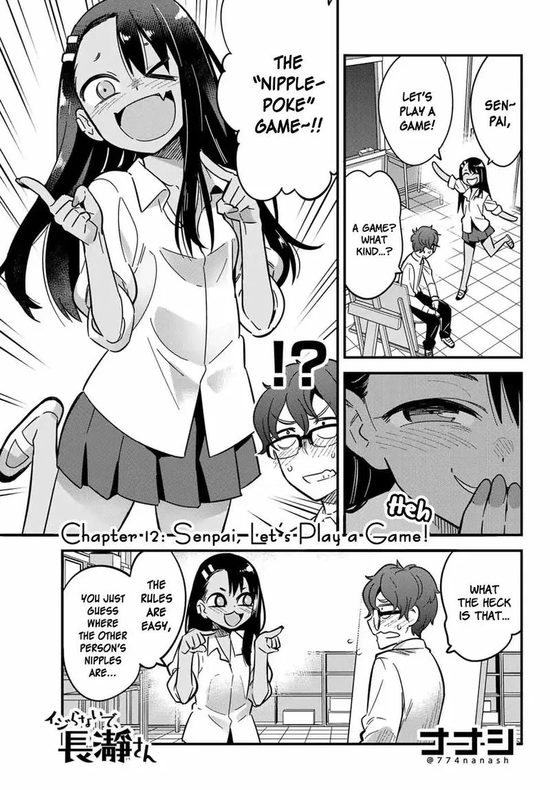 Please Don't Bully Me, Nagatoro Chapter 12 page 1