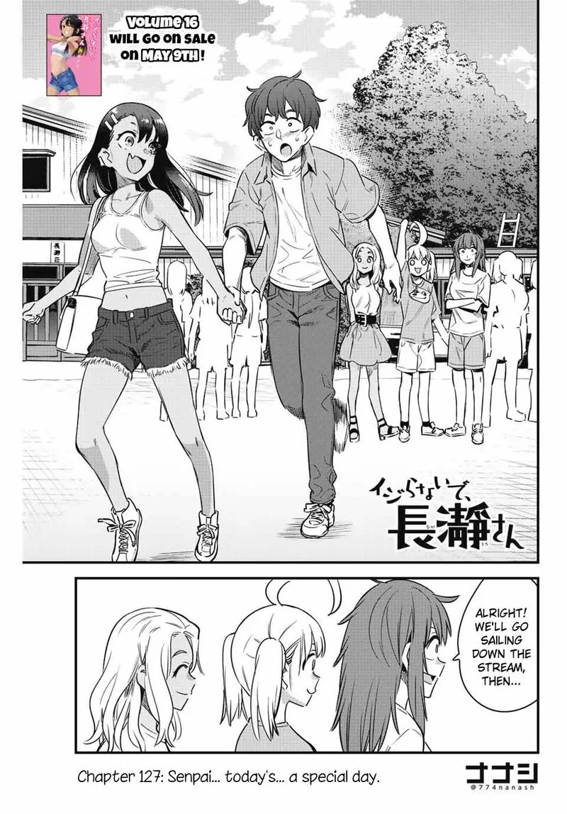 Please Don't Bully Me, Nagatoro Chapter 127 page 1