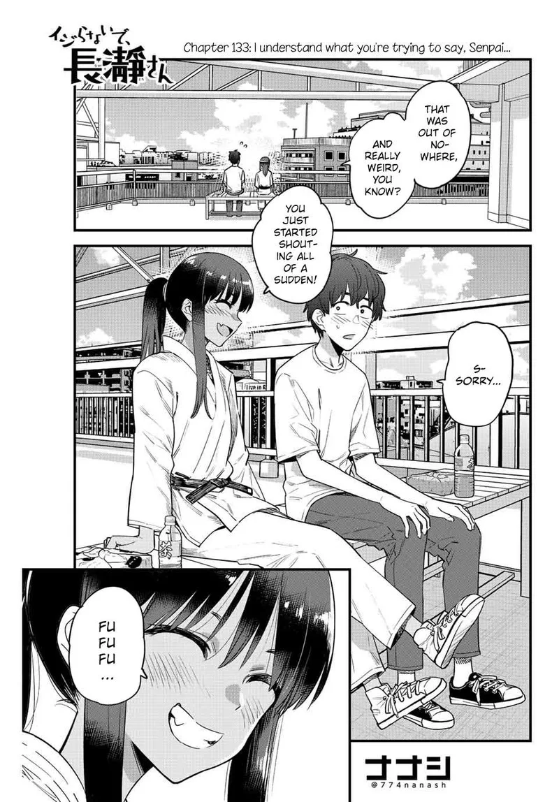 Please Don't Bully Me, Nagatoro Chapter 133 page 1