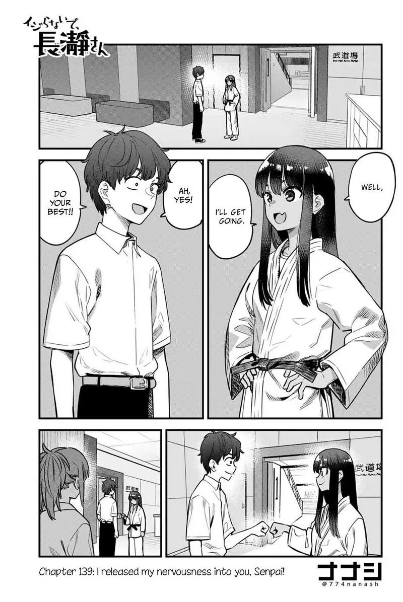 Please Don't Bully Me, Nagatoro Chapter 139 page 1