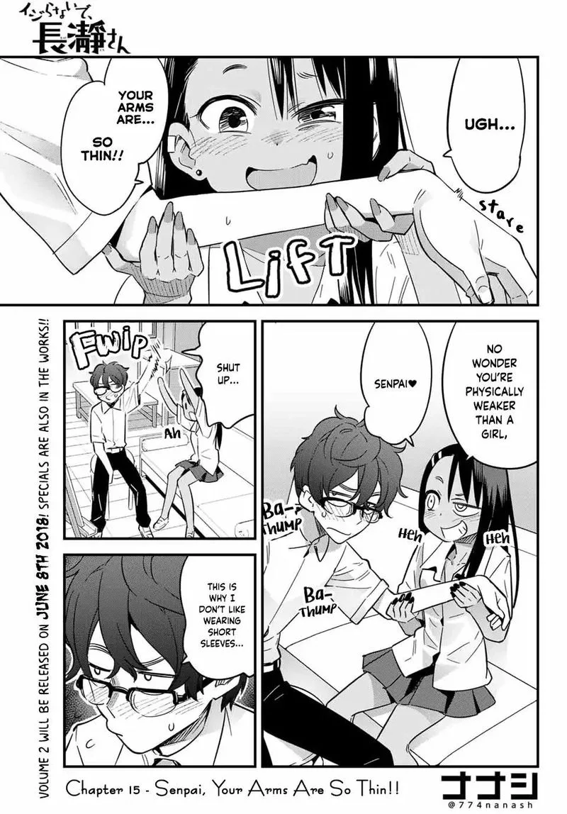 Please Don't Bully Me, Nagatoro Chapter 15 page 1