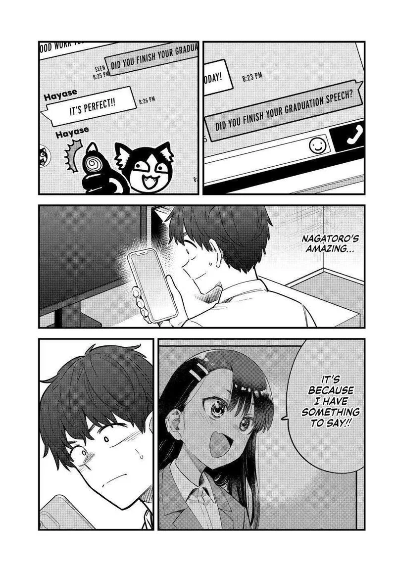 Please Don't Bully Me, Nagatoro Chapter 154 page 4