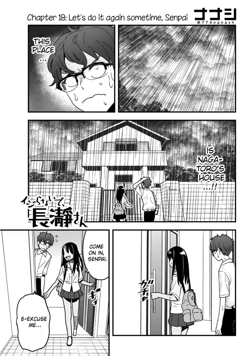 Please Don't Bully Me, Nagatoro Chapter 18 page 1