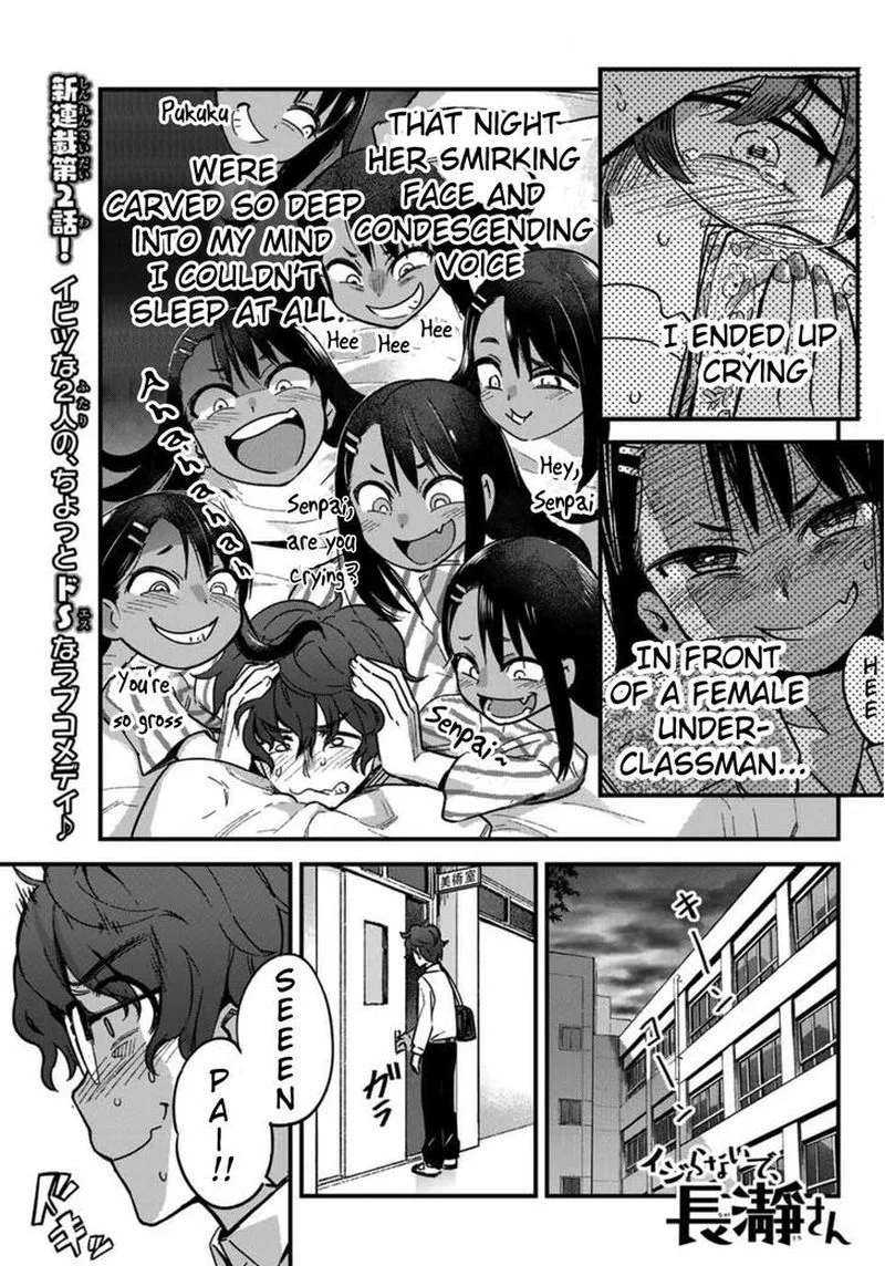 Please Don't Bully Me, Nagatoro Chapter 2 page 1