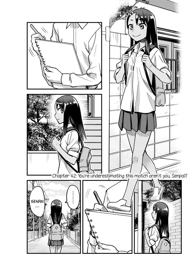 Please Don't Bully Me, Nagatoro Chapter 42 page 1