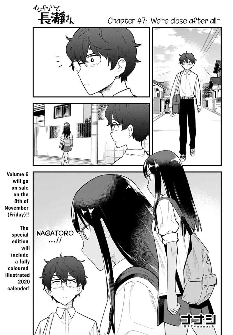 Please Don't Bully Me, Nagatoro Chapter 47 page 1