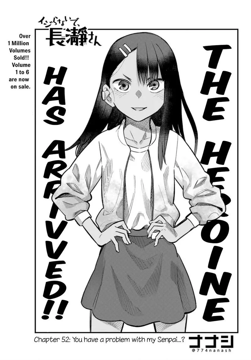 Please Don't Bully Me, Nagatoro Chapter 52 page 1