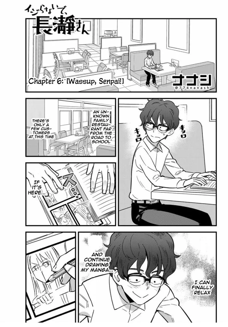 Please Don't Bully Me, Nagatoro Chapter 6 page 1