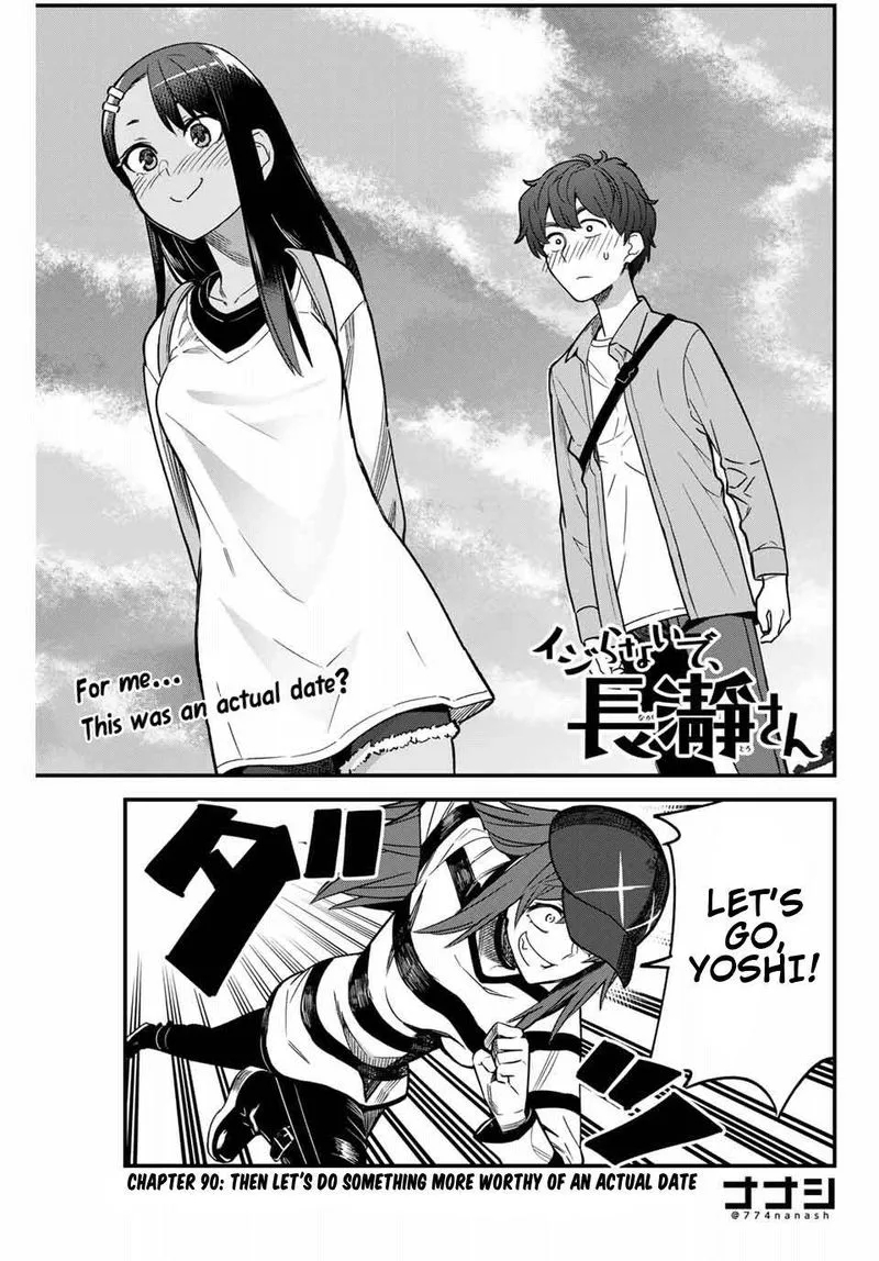 Please Don't Bully Me, Nagatoro Chapter 90 page 1