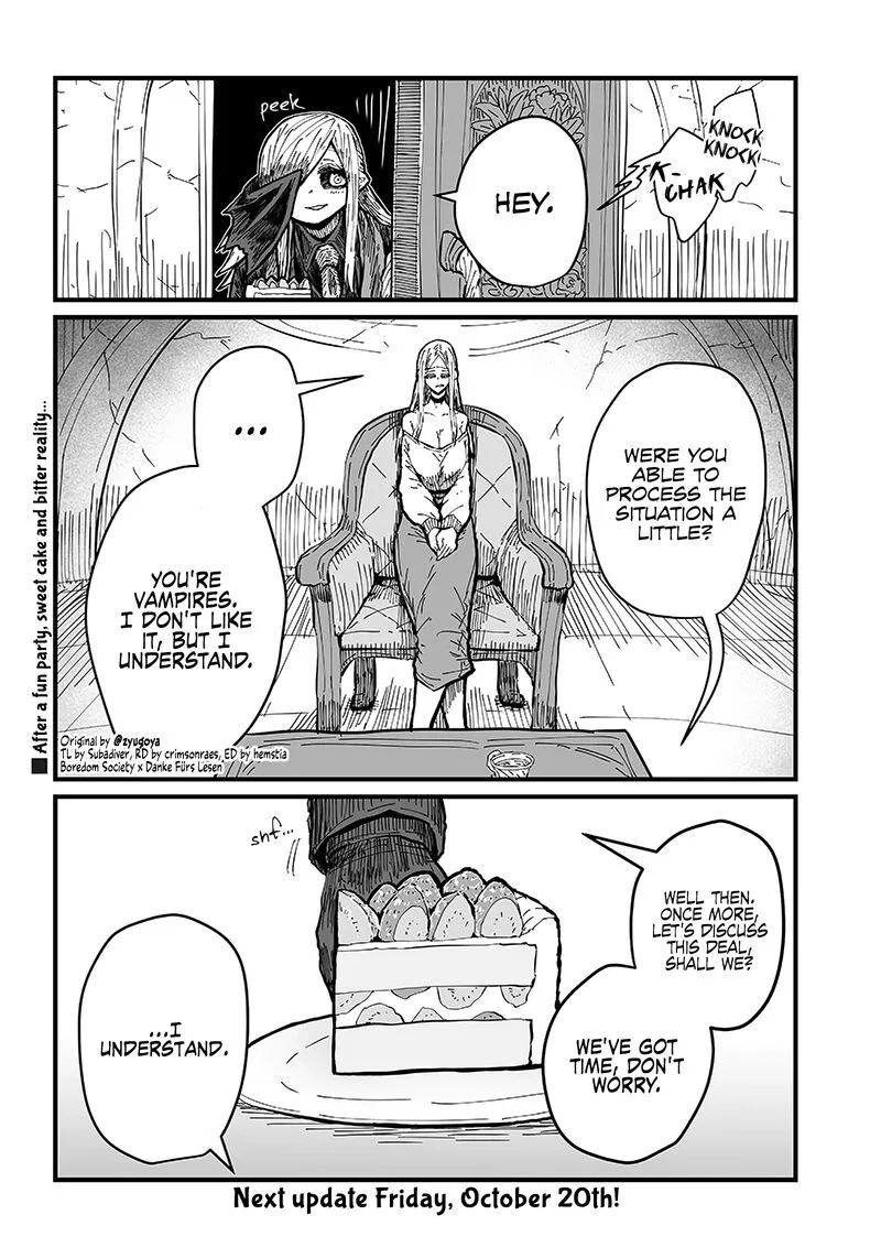 Please Give Me Your Blood, I Will Serve You in Gratitude Chapter 35 page 12