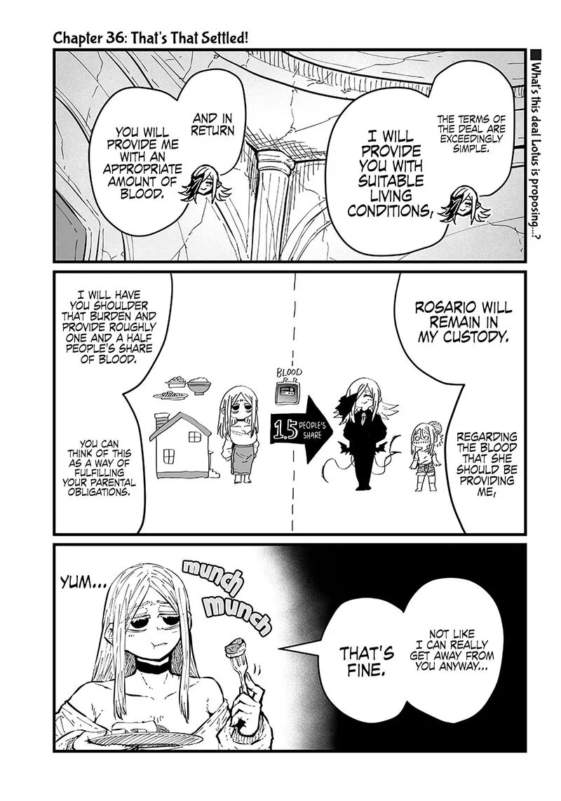Please Give Me Your Blood, I Will Serve You in Gratitude Chapter 36 page 2