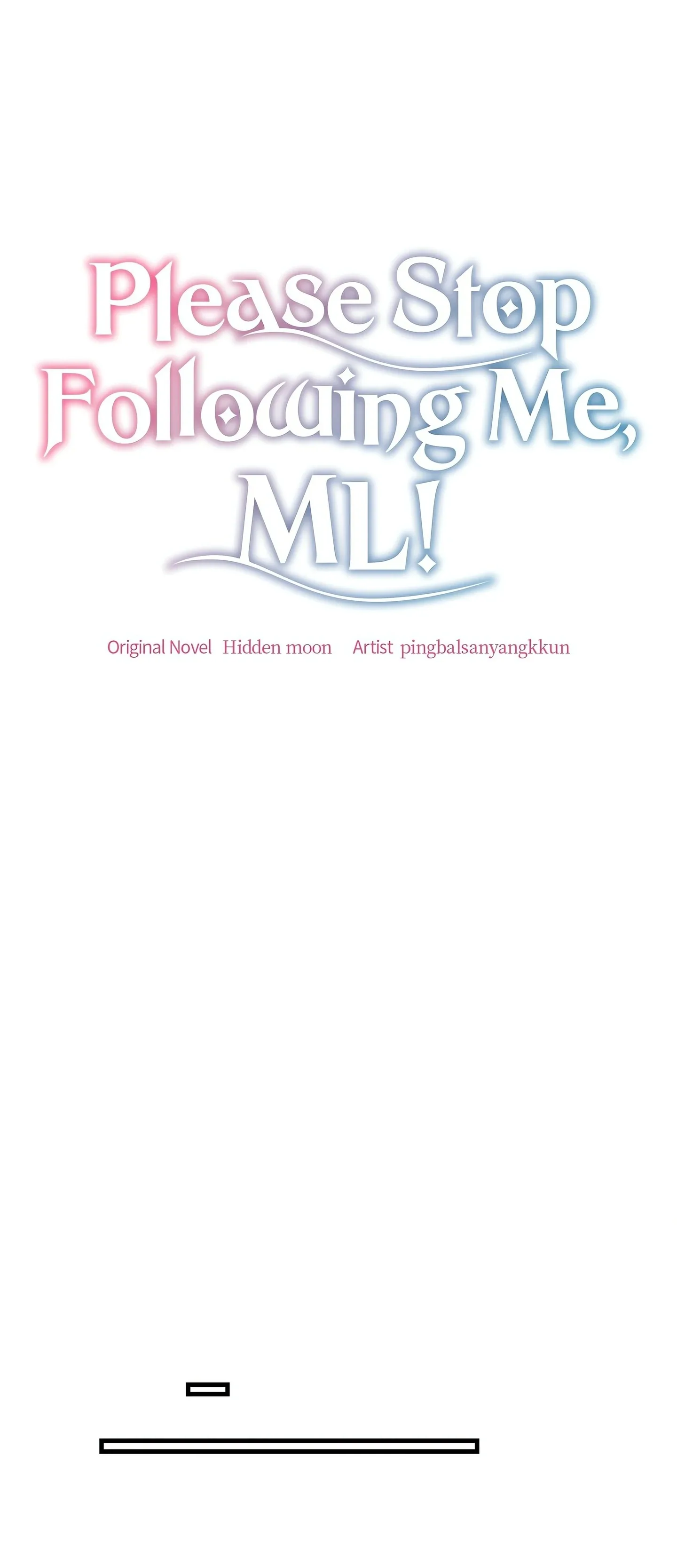 Please Stop Following Me, ML! Chapter 33 page 1