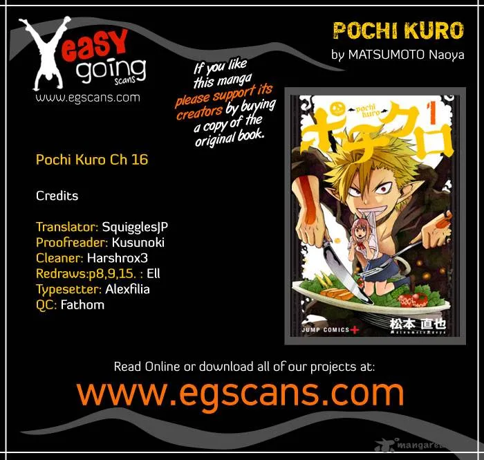 Pochi Kuro Chapter 16 page 1