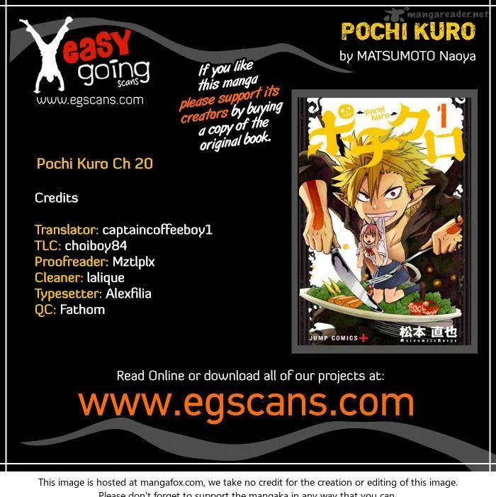 Pochi Kuro Chapter 20 page 1