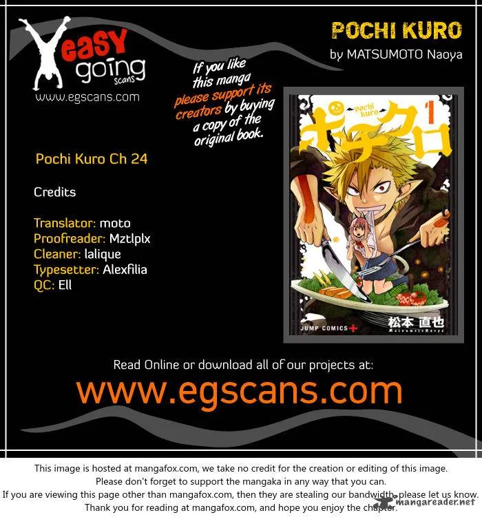 Pochi Kuro Chapter 24 page 1