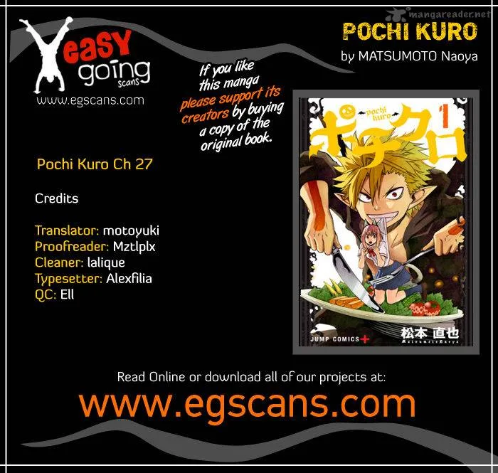 Pochi Kuro Chapter 27 page 1