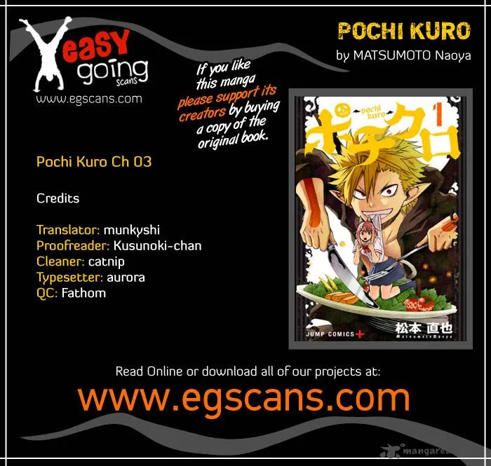 Pochi Kuro Chapter 3 page 1