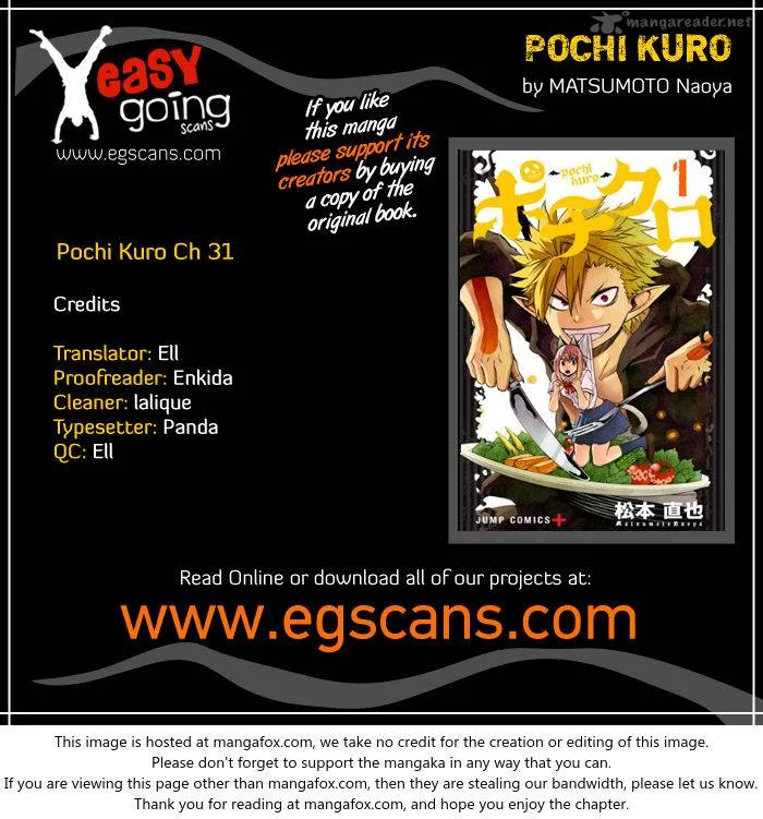 Pochi Kuro Chapter 31 page 1