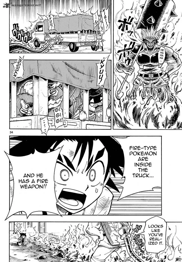 Pocket Monster Reburst Chapter 1 page 34
