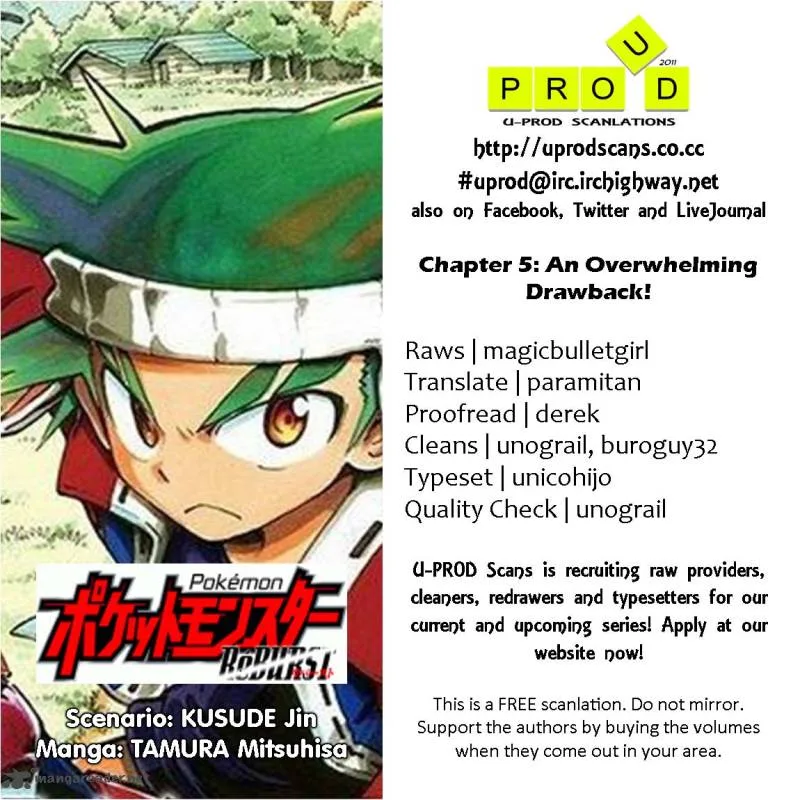Pocket Monster Reburst Chapter 5 page 1