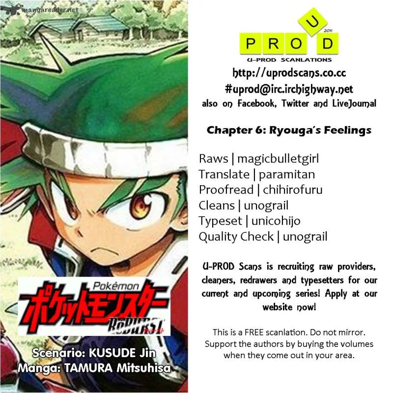 Pocket Monster Reburst Chapter 6 page 1