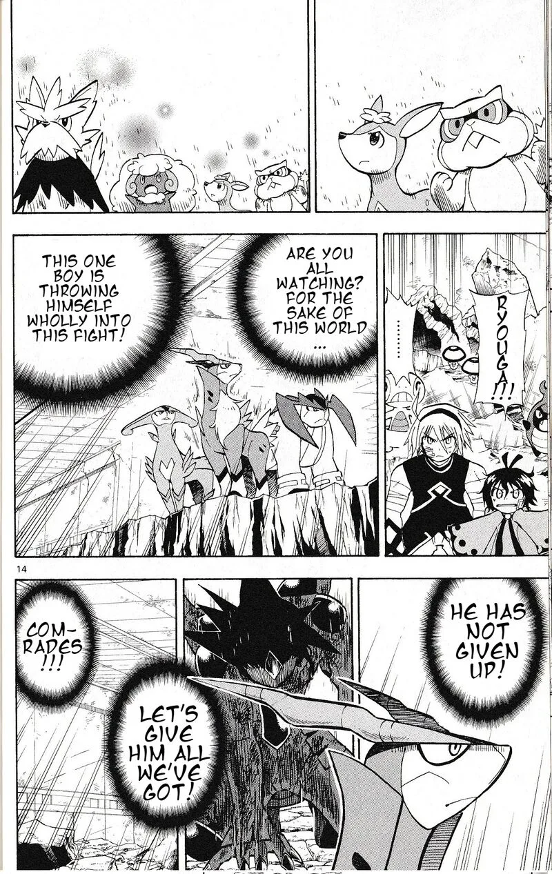Pocket Monster Reburst Chapter 76 page 14