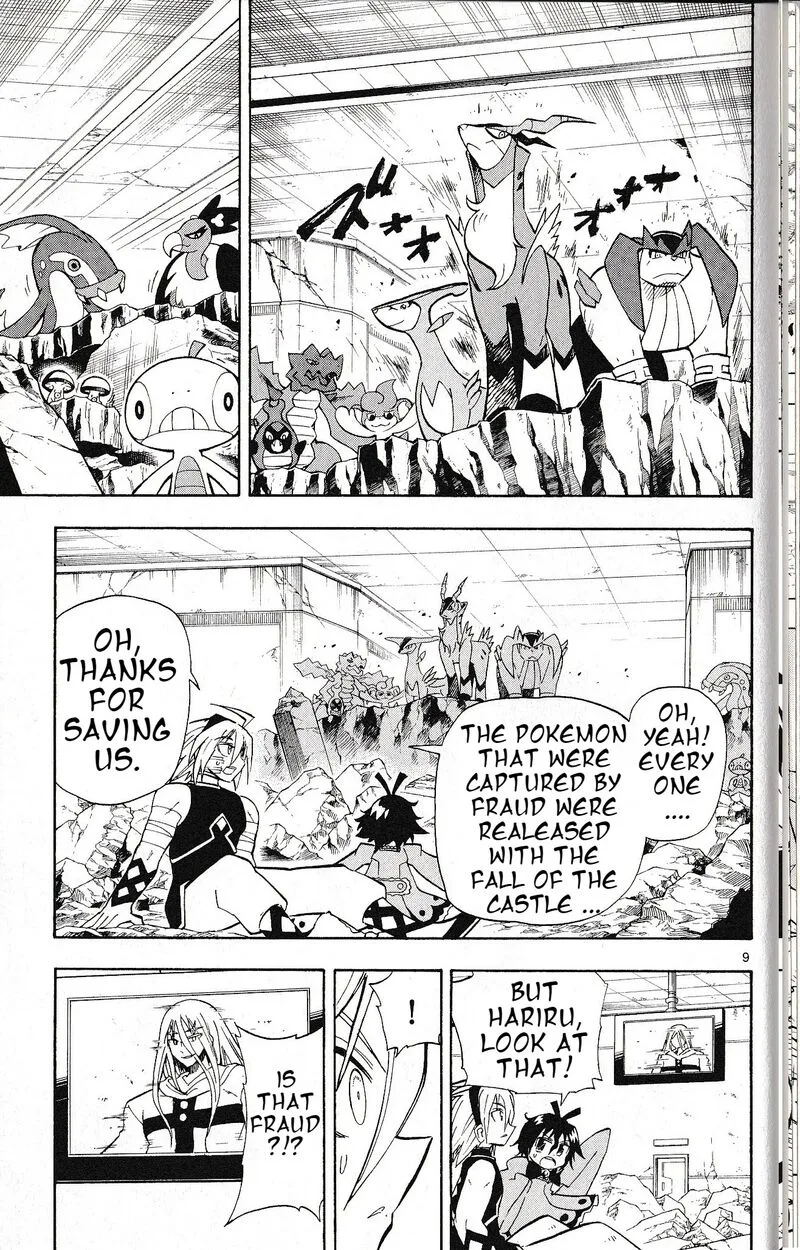 Pocket Monster Reburst Chapter 76 page 9