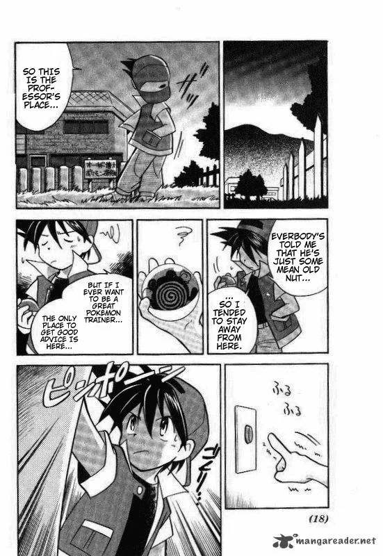 Pokemon Adventures Chapter 1 page 17