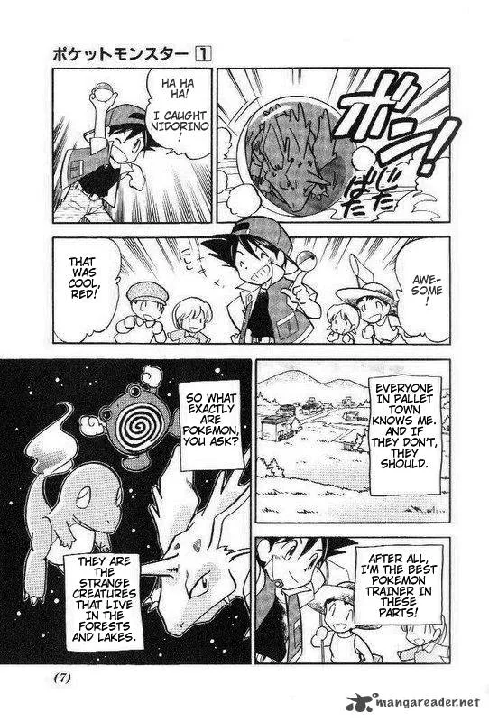 Pokemon Adventures Chapter 1 page 6