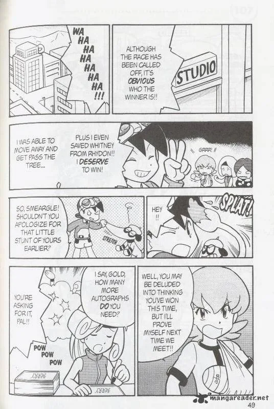 Pokemon Adventures Chapter 100 page 28